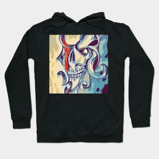 Flamboyant skull Hoodie